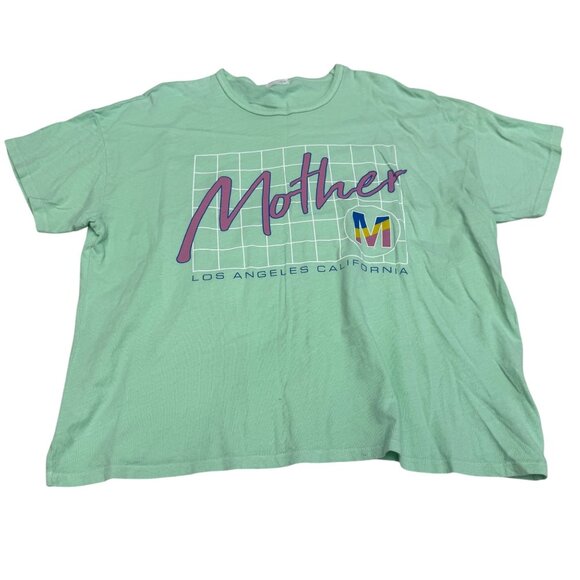 NEW Mother The Big Deal Retro Graphic SS Crew Neck T-shirt, Size M NWOT - Picture 1 of 9